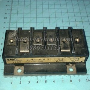 EVM31-050 Module Transistor 150A 500V FUJI (HTM); Mã: EVM31-050; Kiểu chân: Module bắt vít; Thương hiệu: Fuji; Xuất xứ: Hàng tháo máy