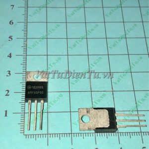RFP30P05 TO220 P Mosfet 30A 50V; Mã: RFP30P05; Kiểu chân: 3 chân cắm TO-220; Xuất xứ: Hàng mới; Thương hiệu: Fairchild
