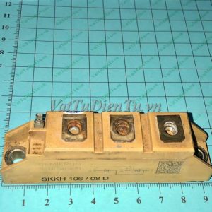 SKKH106/08D Module Thyristor 106A 800V SEMIKRON (HTM); Mã: SKKH106-08D; Xuất xứ: Hàng tháo máy; Thương hiệu: SEMIKRON