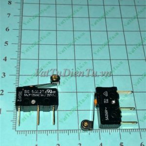 SS-5GL2T Công tắc hành trình 5A Omron tay gạt có bánh xe (Limit switch); Mã: SS-5GL2T; Xuất xứ: Hàng mới; Thương hiệu: Omron