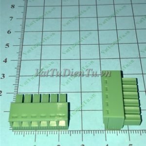 2EDGRK-6P Conector 6 chân xanh đực; Mã: 2EDGRK-6P