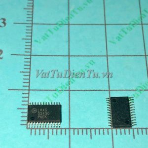 LVXC3245 74LVXC3245 TSSOP24 IC số, Configurable Dual Supply Octal Transceiver; Mã: LVXC3245; Kiểu chân: dán 24 chân TSSOP-24; Xuất xứ: Hàng mới; Thương hiệu: ON