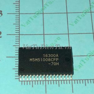 M5M51008CFP-70H SOP32 1048576-BIT(131072-WORD BY 8-BIT)CMOS STATIC RAM; Mã: M5M51008CFP-70H; Kiểu chân: 32 chân dán SOP-32; Xuất xứ: Hàng mới