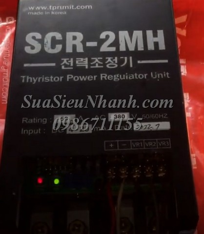Sửa THYRISTOR POWER REGULATOR UNIT Model: SCR-2MH Serial: 1041 Lỗi chập không chạy được Sửa chữa THYRISTOR POWER REGULATOR UNIT Model: SCR-2MH Serial: 1041 Lỗi chập không chạy được