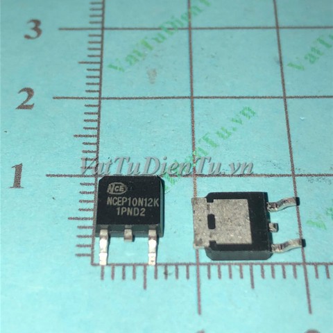 NCEP10N12K TO252 N Mosfet 65A 120V; Mã: NCEP10N12K; Kiểu chân: dán TO-252; Xuất xứ: Hàng mới