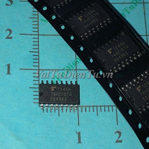 74HC157A TC74HC157AF SOP16 5.2MM IC LOGIC Số, Quad 2-Input Data Selectors/Multiplexer; Mã: 74HC157A; Kiểu chân: dán SOP-16; Thương hiệu: TOSHIBA (FAIRCHILD); Xuất xứ: Hàng mới