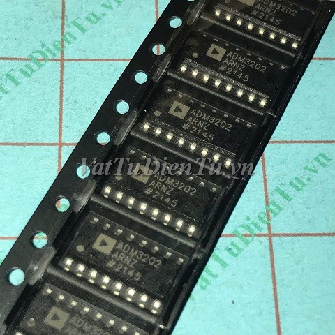 ADM3202ARNZ ADM3202 SOP16 IC Giao tiếp truyền thông 232 Mã: ADM3202ARNZ Kiểu chân: dán 16 chân SOP-16