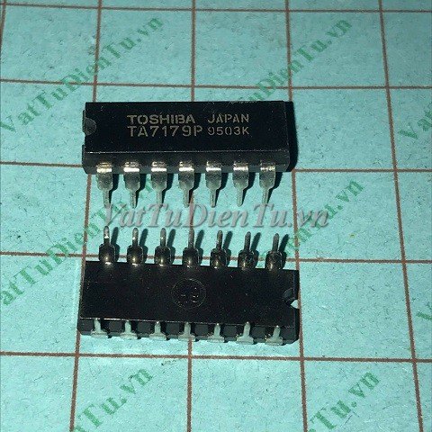 TA7179P DIP14 IC chức năng, FIXED POSITIVE SINGLE OUTPUT STANDARD REGULATOR; Mã: TA7179P; Kiểu chân: cắm 14 chân DIP-14; Xuất xứ: Hàng mới; Thương hiệu: Toshiba