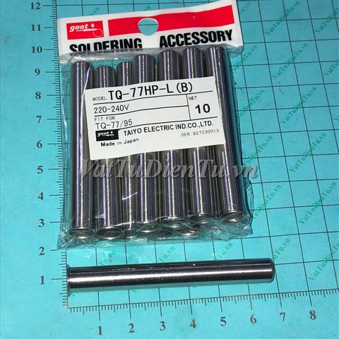 TQ-77HP Vỏ sắt đầu mỏ hàn Goot TQ-95 TQ-77 TQ-90; Mã: TQ-77HP