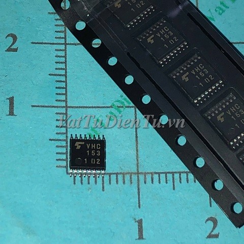 TC74VHC153FT VHC153 TSSOP16 IC Số; Mã: VHC153; Kiểu chân: dán TSSOP-16; Xuất xứ: Hàng mới