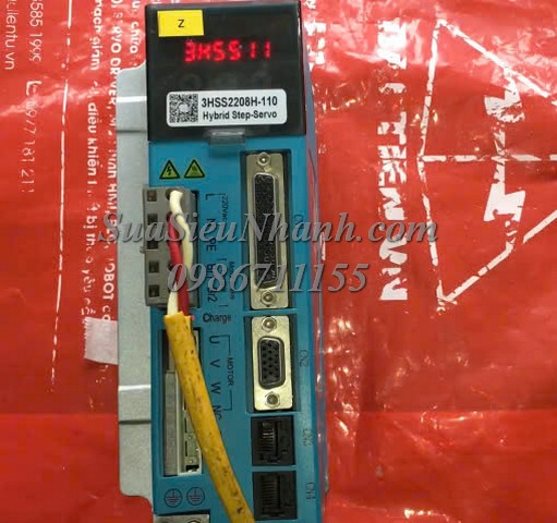 Sửa Hybrid Servo Drive JMC 3HSS2208H-110 0112 Lỗi nguồn Sửa chữa Hybrid Servo Drive JMC Model: 3HSS2208H-110 Serial: 0112 Lỗi nguồn