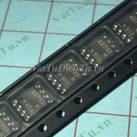 UPA2733GR-E1 A2733 A2733M SOP8 MOS FIELD EFFECT TRANSISTOR; Mã: A2733M; Kiểu chân: dán SOP-8; Xuất xứ: Hàng mới