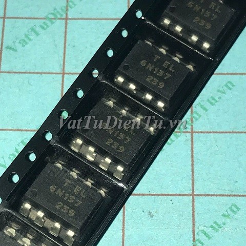 EL6N137 6N137 SOP8 Photo coupler Chính hãng; Mã: EL6N137; Kiểu chân: dán SOP-8; Xuất xứ: Hàng Chính hãng