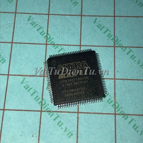 EPM240T100C5N TQFP100 IC (HTM); Mã: EPM240T100C5N; Kiểu chân: dán TQFP-100; Xuất xứ: Hàng tháo máy