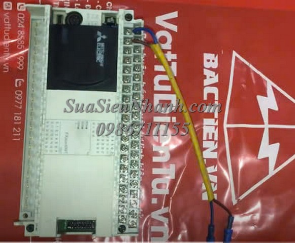Sửa PLC MITSUBISHI FX3GA-60MT-CM 0676 Lỗi nguồn Sửa chữa PLC MITSUBISHI Model: FX3GA-60MT-CM Serial: 0676 Lỗi nguồn