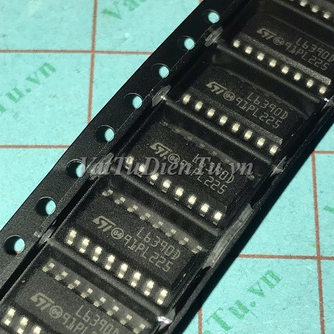 L6390D L6390 SOP16 IC Nguồn; Mã: L6390D; Kiểu chân: dán SOP-16; Xuất xứ: Hàng mới