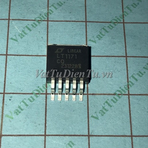 LT1171CQ TO263 100kHz, 5A, 2.5A and 1.25A High Efficiency Switching Regulators; Mã:LT1171CQ; Kiểu chân: dán TO263-5; Xuất xứ: Hàng mới