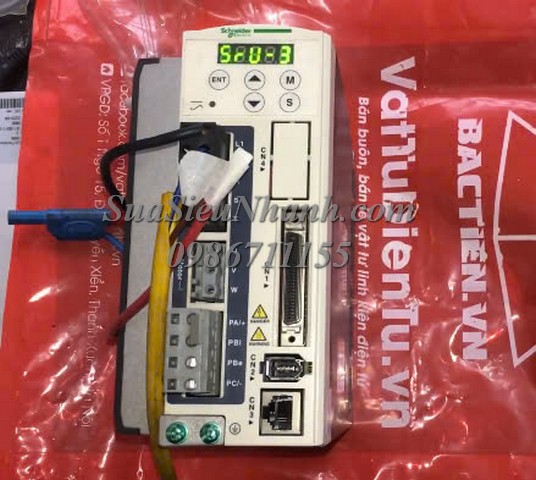 Sửa AC SERVO DRIVER Schneider 1.5kW LXM23DU15M3X 0046 Lỗi mất nguồn, lỗi công suất Sửa chữa AC SERVO DRIVER Schneider 1.5kW Model: LXM23DU15M3X Serial: 0046 Lỗi mất nguồn, lỗi công suất