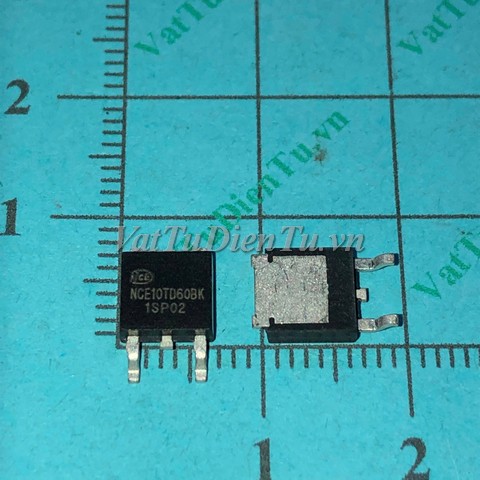 NCE10TD60BK TO252 IGBT 10A 600V; Mã: NCE10TD60BK; Kiểu chân: dán TO-252; Xuất xứ: Hàng mới