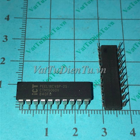 PEEL18CV8P-25 PEEL18CV8P DIP20 IC (HTM); Mã: PEEL18CV8P-25; Kiểu chân: cắm DIP-20; Xuất xứ: Hàng tháo máy