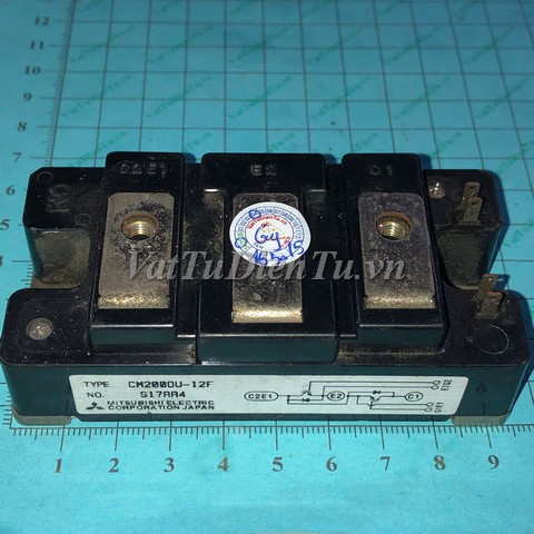 CM200DU-12H Module IGBT 200A 600V (HTM); Mã: CM200DU-12H; Kiểu chân: Module; Xuất xứ: Hàng tháo máy; Thương hiệu: Mitsubishi