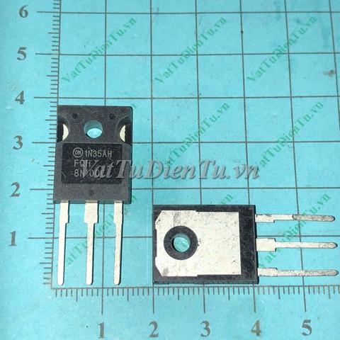 FQH8N100C TO247 N MOSFET 8A 1000V 2.4Ω; Mã: FQH8N100C; Kiểu chân: cắm TO-247; Xuất xứ: Hàng mới; Thương hiệu: Fairchild