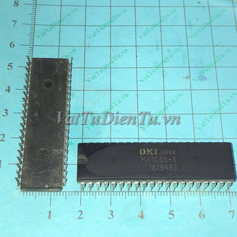 M81C55-5 DIP40 IC ROM RAM (HTM); Mã: M81C55-5; Kiểu chân: cắm 40 chân DIP-40; Xuất xứ: Hàng tháo máy; Thương hiệu: OKI