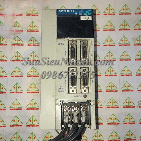 MR-J2S-40A AC SERVO DRIVER 400W MITSUBISHI (HTM); Mã: MR-J2S-40A-TM; Xuất xứ: Hàng tháo máy