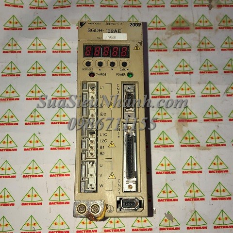SGDH-02AE AC SERVO DRIVER 0.2kW YASKAWA (HTM); Mã: SGDH-02AE; Xuất xứ: Hàng tháo máy