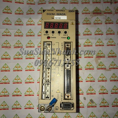 SGDM-02ADA AC SERVO DRIVER 0.2kW YASKAWA (HTM); Mã: SGDM-02ADA; Xuất xứ: hàng tháo máy