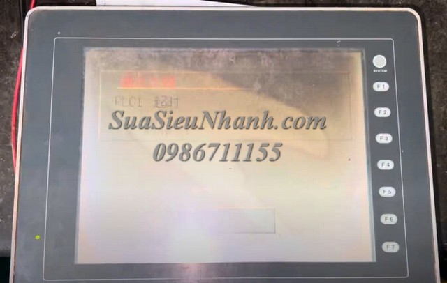 Sửa Màn hình cảm ứng HMI Fuji MONITOUCH V810iCD 0071 Lỗi mất hiển thị, LCD thì loang mờ Sửa chữa Màn hình cảm ứng HMI Fuji MONITOUCH Model: V810iCD Serial: 0071 Lỗi mất hiển thị, LCD thì loang mờ
