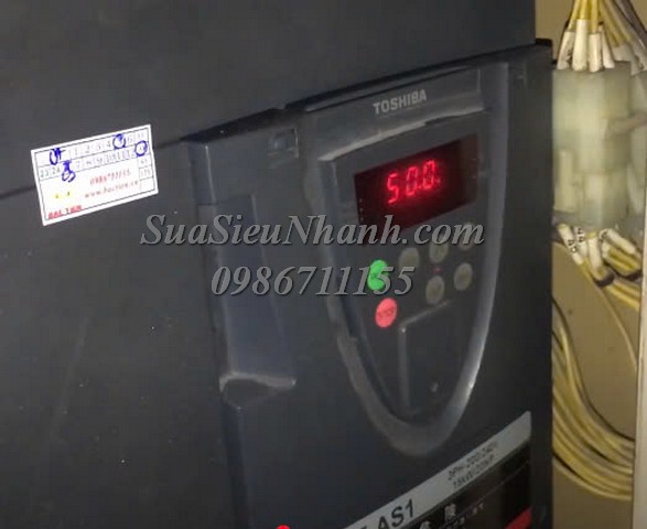 Sửa Biến tần TOSHIBA 15kW VFAS1-2150PMY-A14 0016 Lỗi OP3 Sửa chữa Biến tần TOSHIBA 15kW Model: VFAS1-2150PMY-A14 Serial: 0016 Lỗi OP3