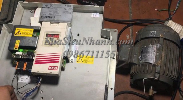 Sửa Biến tần KEB 37kW HAITIAN 20F5K1R-YVC2 5328 Lỗi E.OC Sửa chữa Biến tần KEB 37kW HAITIAN Model: 20F5K1R-YVC2 Serial: 5328 Lỗi E.OC