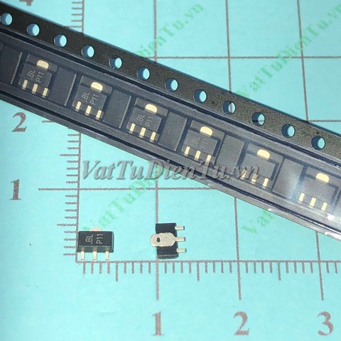 BCX56-16 BL SOT89 NPN transistor 1A 80V; Mã: BCX56-16-BL; Kiểu chân: dán 3 chân SOT-89