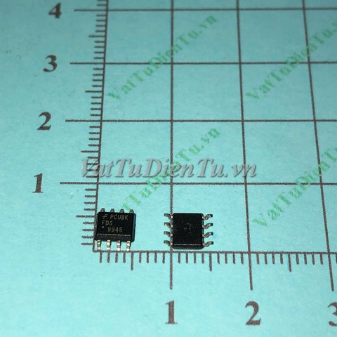 FDS9945 SOP8 N Mosfet 3.5A 60V; Mã: FDS9945; Kiểu chân: dán SOP-8; Xuất xứ: Hàng mới