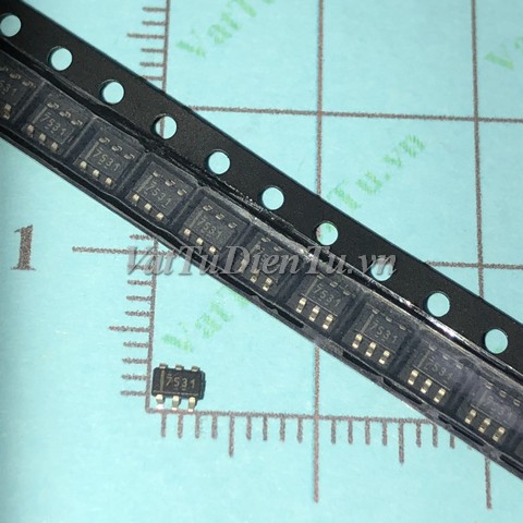 UCC27531DBVR UCC7531 7531 SOT23 IC Nguồn; Mã: UCC7531; Kiểu chân: dán SOT-23-6; Xuất xứ: Hàng mới