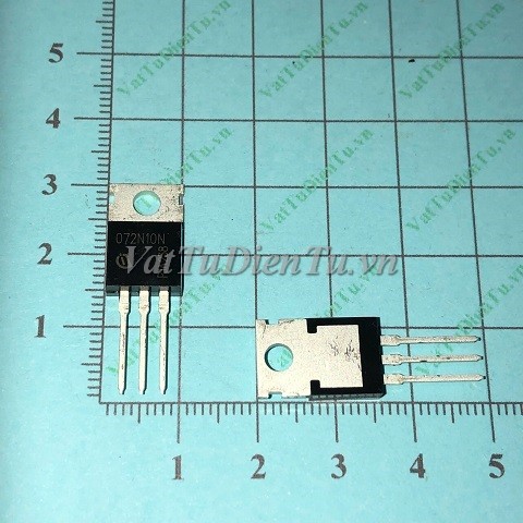 072N10N IPP072N10N3G TO220 N Mosfet 80A 100V; Mã: 072N10N; Kiểu chân: 3 chân cắm TO-220; Xuất xứ: Hàng mới; Thương hiệu: Infineon
