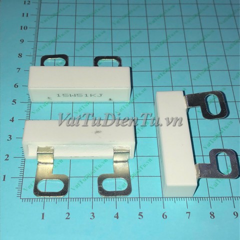 R-15W51KJ Điện trở sứ 51KJ 15W 51KJ; Mã: R-15W51KJ; Kiểu chân: bắt vít; Xuất xứ: Hàng mới