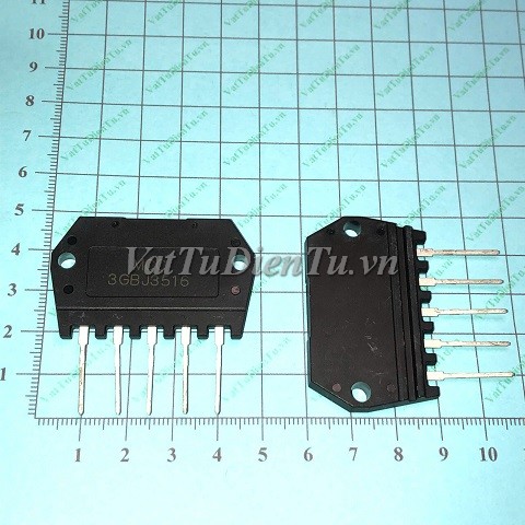 3GBJ3516 Cầu chỉnh lưu 35A 1600V; Mã: 3GBJ3516; Kiểu chân: cắm; Xuất xứ: Hàng mới