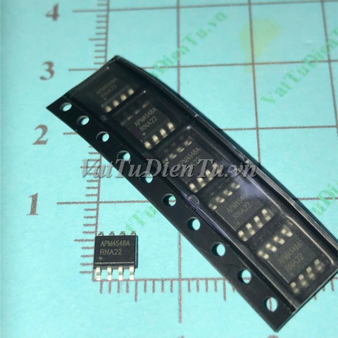 APM4548A APM4548 SOP8 N Mosfet, Dual Enhancement Mode MOSFET (N-and P-Channel); Mã: APM4548A; Kiểu chân: dán 8 chân SOP-8