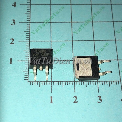 F540NS IRF540NS TO263 N MOSFET 33A 100V; Mã: IRF540NS; Kiểu chân: dán 3 chân TO-263; Xuất xứ: Hàng mới; Hãng sx: IR