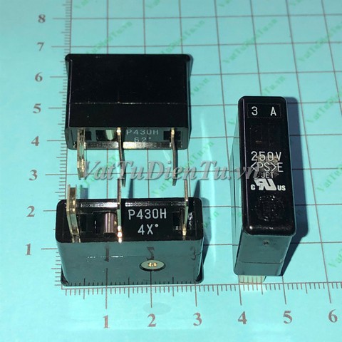 P430H Cầu chì 3A 250V FANUC DAITO; Mã: P430H; Xuất xứ: Hàng mới; Thương hiệu: DAITO; Dùng cho: Vật tư SERVO