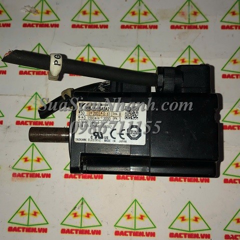 SGMJV-A5ADA21 AC SERVO MOTOR 50W Yaskawa (TM); Mã: SGMJV-A5ADA21-TM; Xuất xứ: Hàng tháo máy