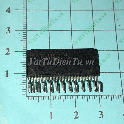 TDA8922CJ TDA8922BJ TDA8922J ZIP23 IC Khuếch đại âm thanh (HTM); Mã: TDA8922BJ; Kiểu chân: cắm ZIP-23; Xuất xứ: Hàng tháo máy