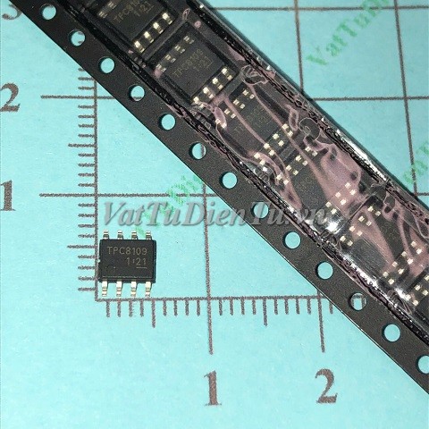 TPC8109 SOP8 P Mosfet 10A 30V; Mã: TPC8109; Kiểu chân: 8 chân dán SOP-8; Xuất xứ: Hàng mới