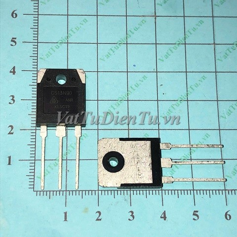CS13N90ANR CS13N90 TO3P N MOSFET 13A 900V; Mã: CS13N90; Kiểu chân: TO-3P; Xuất xứ: Hàng mới