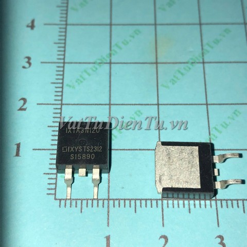 IXTA3N120 TO263 N Mosfet 3A 1200V; Mã: IXTA3N120; Kiểu chân: dán TO-263; Xuất xứ: Hàng mới