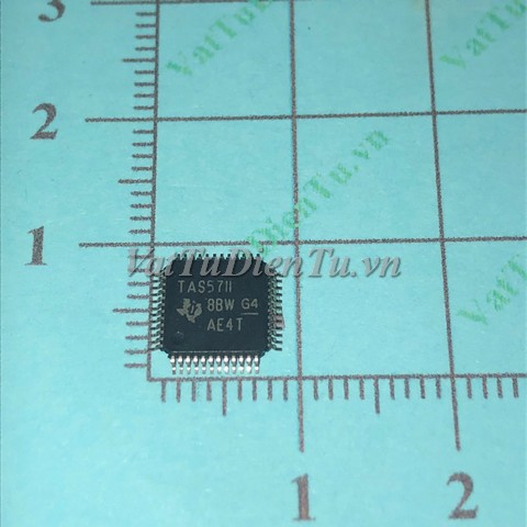 TAS5711 TAS57II QFP48 IC; MÃ: TAS5711; Kiểu chân: 48 chân dán QFP-48; Xuất xứ: Hàng mới; Thương hiệu: TI