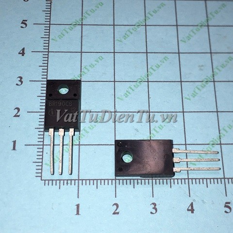 IPW60R190C6 6R190C6 TO247 N Mosfet 20A 600V; Mã: 6R190C6; Kiểu chân: cắm 3 chân TO-247; Xuất xứ: Hàng mới; Thương hiệu: Infineon
