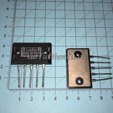 DAT1018N DAT1018P cặp sò công suất amply (TM); Mã: DAT1018N; Kiểu chân: cắm 5 chân; Thương hiệu: SanKen; Xuất xứ: Tháo máy